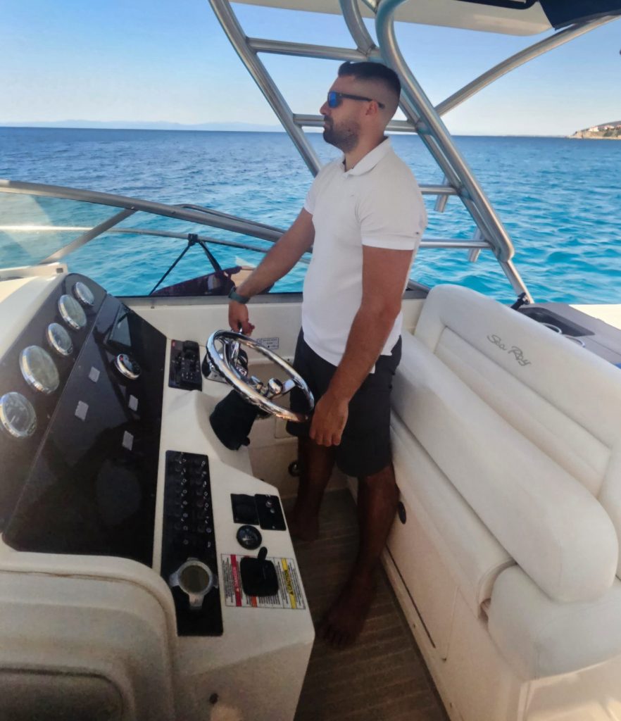 Mirko Marrosu – skipper Sea Breeze Charter Sardegna